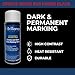 Brilliance Laser Inks Ceramic and Glass Black Marking Spray - 12oz Aerosol Marks on Ceramics and Glass. Aerosol for Fiber, YAG, Diode, and CO2 Laser Engraver Machine, BLI420