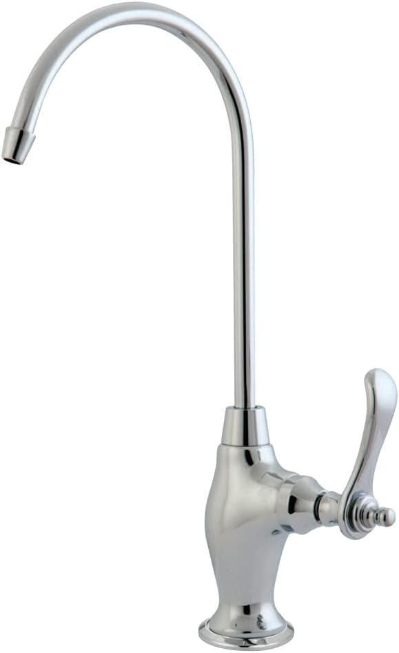 Kingston Brass Gourmetier KS3191TL Templeton Design 1/4 Turn Water Filter Faucet, Polished Chrome