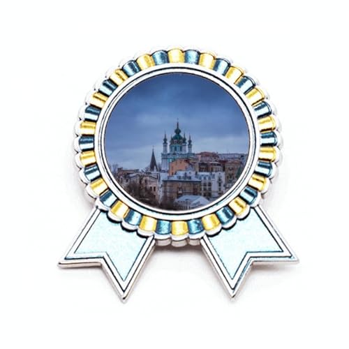 Broche bleu art déco pour sublimer vos vestes et manteaux d'hiver
