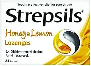Strepsils Honey & Lemon Lozenges - Pack of 3 X 36 Count