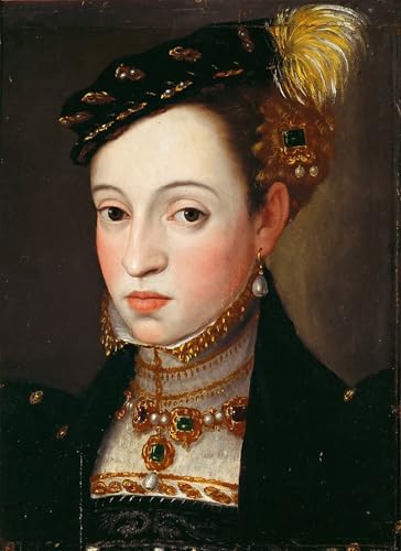 Portrait Archiduchesse Madeleine d'Autriche Arcimboldo pour habiller un grand mur vide
