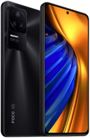 XIAOMI Poco F4 5G Smartphone 6+128GB, Snapdragon 870 with 5G 120Hz 6.67" AMOLED DotDisplay, 64MP Main Camera with OIS, 4500mAh Battery (Typical) Black (ES Version)