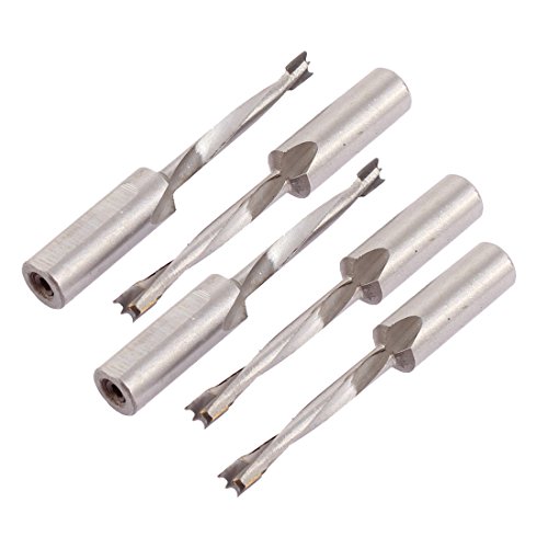 Aexit Woodworking Straight drill hole 5mm Cutting Dia Alloy Brad Point Drill Bit Tool 5pcs (7fd7ea79e41acb8492728f4e2bc10749)