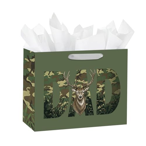 Camouflage Dad Gift Bag