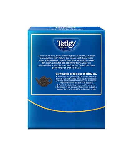 Tetley Premium Loose Leaf Tea, 15.87 Ounce