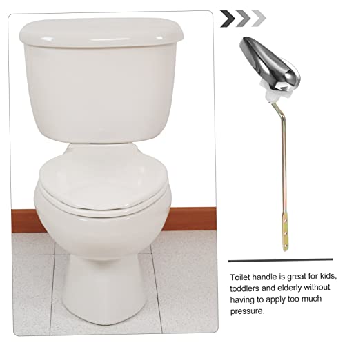 DOITOOL chave de banheiro Peça de reposição para vaso sanitário Alça de descarga para vaso sanitário