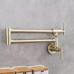 Decake DECAKE Küchenarmatur Wandmontage Gold