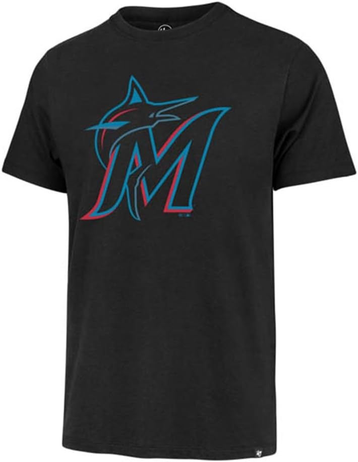 MLB Men's Imprint Match Team Color Primary Logo Word Mark T-Shirt