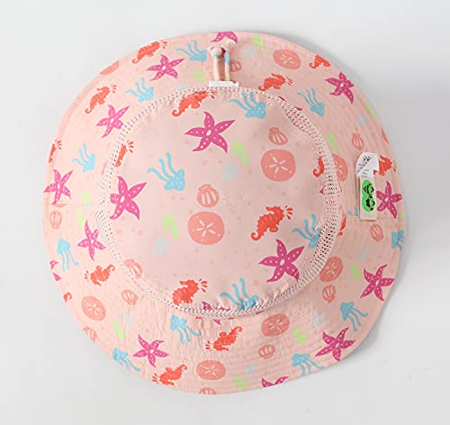 Image of Home Prefer UPF50+ Wide Brim Sun Hat Boys Girls Sun Protection Hat Zoo Beach Swim Safari Bucket Hat for Baby Toddler Kid
