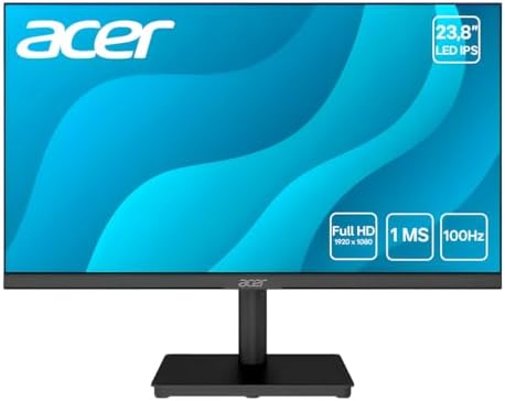 Monitor Acer mk241y 23.8" IPS Full HD 100hz 1ms HDMI/VGA Design Z...