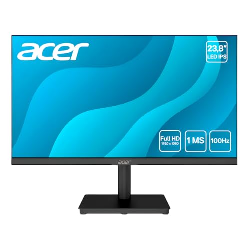 Monitor Acer mk241y 23.8' IPS Full HD 100hz 1ms HDMI/VGA Design Zero Frame