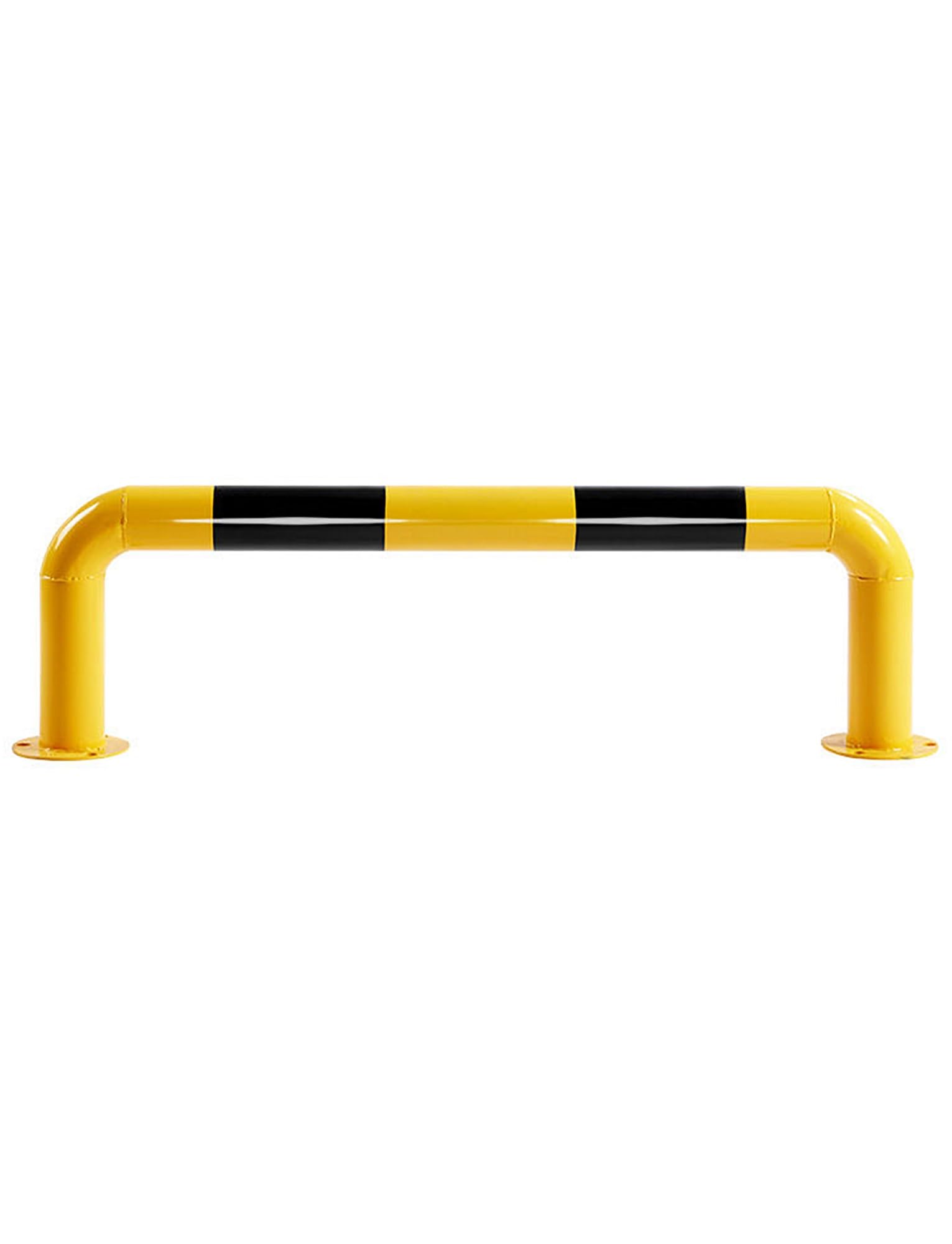 WDSOPK U-Shaped Guardrail Prevent Collision Bar,Heavy-Duty Steel Wheel Stopper for Parking - Car Positioner for Garage, Driveway & Outdoor（120x30x0.15cm）