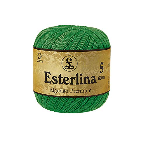 Linha para crochê premium Esterlina 5