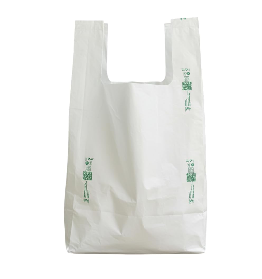 Biodegradable & Compostable Carry Bags (8x10-500)