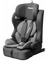 Kidoola Car Seat 15 Months-12 Years, ISOFIX R129 i-Size, 76-150cm, Grey
