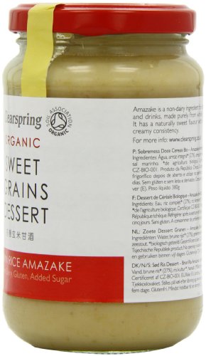 CLEARSPRING Organic Brown Rice Amazake Dessert, 380 GR image 5