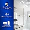 Panasonic WhisperValue Ceiling/Wall Mount Bathroom Exhaust Fan, 50-80-100 CFM, FV-0510VS1