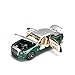 1 24 for Rolls Royce Wraith Mansory Alloy Car Diecasts Toy Vehicles Car Model Sound and Light Pull Back Car Gifts Classic Cars Collectible(Yellow)