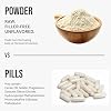 Organic Lions Mane Mushroom Powder Fruiting Body Superfood Freeze-Dried Unflavored Natural Polysaccharides for Smoothies Coffee Supports Brain Focus Energy Vegan Gluten-Free Non-GMO, 9 oz (255g)