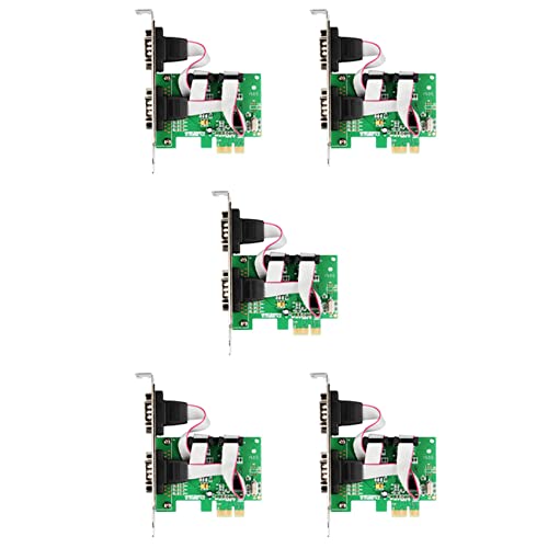 Carte PCI Express WCH382 double port série RS232 format low profile