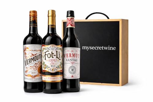 Pack Degustación 3 Vermuts Premium (Olave, Fot-Li Reus y Lustau)