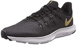  Nike Wmns Quest, Zapatillas de Running para Mujer, Multicolor (Black/Metallic Gold/Provence Purple 006), 37.5 EU