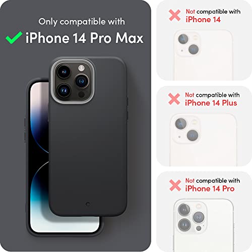 Image of Spigen Cyrill UltraColor Mag | iPhone 14 Pro Max Case | Black Dark Grey iPhone 14 Pro Max Back Cover | TPU+Poly Carbonate - Dusk