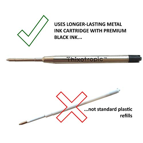 HEAVY Super Big Fat Weighted Pen for Tremors and Parkinson's (Twin Pack) Premium Ink - Thumbnail 5