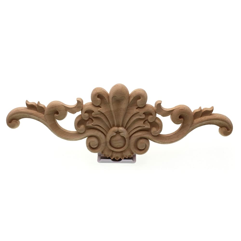 Applique en bois sculpté floral ARKERO pour restaurer un meuble ancien abîmé