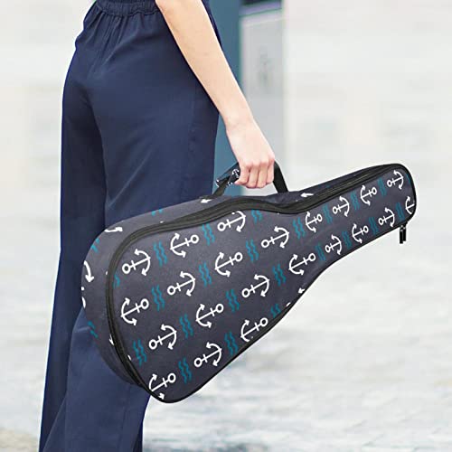 Housse pour ukulélé avec ancre sur fond bleu foncé – Rembourrage en éponge de 10 mm d’épaisseur – 53,3 cm – Avec sangles… - Les Beatles, Paul McCartney, John Lennon, RIngo Starr, George Harrison Housse pour ukulélé avec ancre sur fond bleu foncé - Rembourrage en éponge de 10 mm d'épaisseur - 53,3 cm - Avec sangles… – Image 7