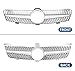 BDBO Front Grill Grille for 2005-2008 Mercedes Benz W219 CLS-Class CLS350 CLS500 CLS550 CLS63 AMG CLS55 AMG Sivler Front Bumper Grill Direct Fit Replacement ABS Plastic No Modification Required