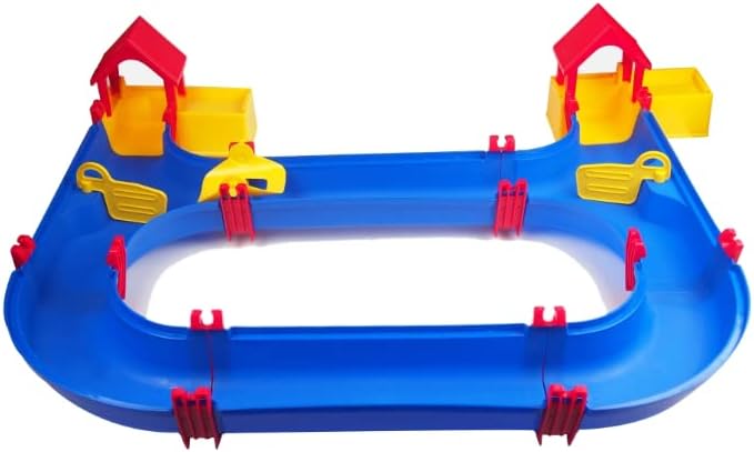 Miniatura 8 de Juguete de mesa de agua para niños pequeños de 3 a 5 años, mesa de juego de arena y agua, juguete de playa de verano para niños, juguete de agua