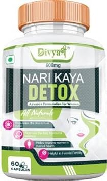 Divya Shree Nari Kaya Detox Capsule – Ayurvedic Women’s Health Supplement (60 Capsules)