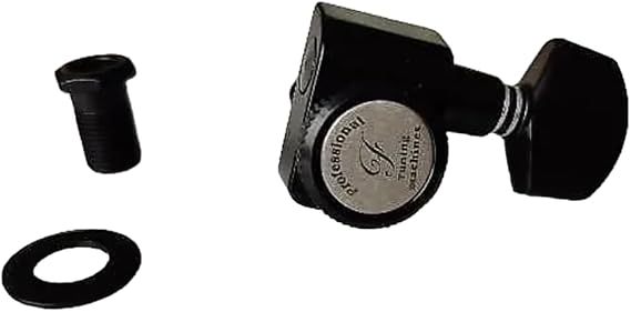 7-String Guitar Locking Machine Heads - 7R Tuning Pegs for Electric Guitar, Precision Tuning Pegs Replacement (7R Inline)