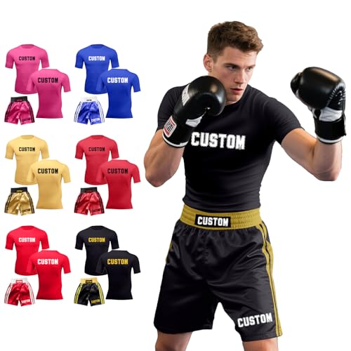 Custom Boxing & Martial Arts Suit with Personalized Name