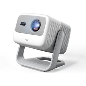 JMGO N1S 4K Smart Portable Projector, Triple Laser, 1100 ISO Lumens, Gimbal...