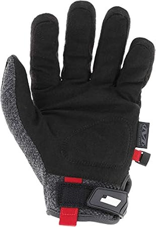 Mechanix Wear Coldwork Original - Insulated Winter Work Gloves for Safe Hands - Machine-Washable - Secure-Fit - Touchscreen Capable - Wind & Water-Resistance - Large - Black/Grey