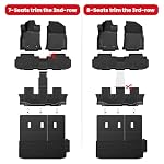 LASFIT Floor Mats & Cargo Mat for Subaru Ascent 2019-2027 - Image 2