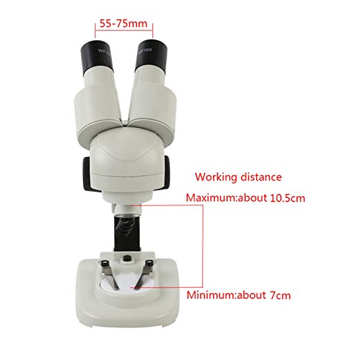 Microscopio para niños y soldadura PCB binocular estéreo con luces LED 4