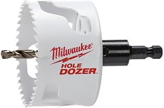 Electric - 3 Hole Dozer BI-Metal Hole Saw W/Arbor