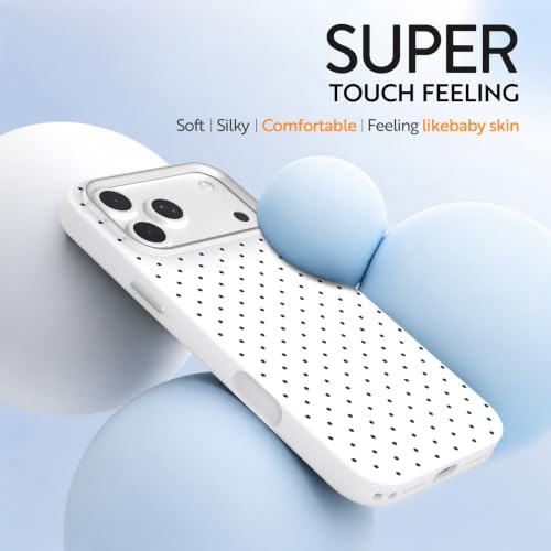 LOVE 3000 Cute Polka Dot Case for iPhone 18 Pro/for iPhone 17 Pro, White by LOVE 3000 - Used condition - Image 7