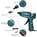 Fireproof 100W Hot Glue Gun Kit Glue Gun - MAXDONE Craft Glue Gun Full Size (Not Mini) Glue Guns Heavy Duty Hot Glue Gun with 12pcs Glue Sticks(0.43'' x 8