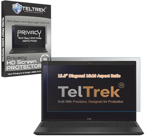 Image of Privacy Matte Anti SPY Screenguard Compatible With Laptops With 15.6 inch Inch Diagonal With 16:10 Aspect Ratio, HP Dell, Lenovo Acer ASUS Not a Tempered Glass, Guard Size : 335 mm X 208 mm