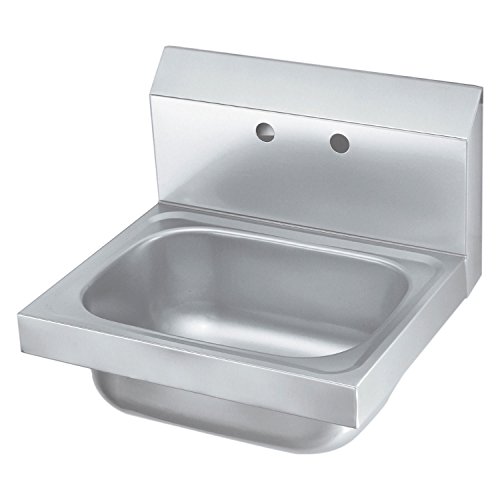 Évier à main de 40,6 cm avec trous 10,2 cm pour optimiser votre espace - 2