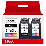 PG-545XL CL-546XL PG545 CL546 XL Druckerpatronen Kompatibel für Canon PG 545XL CL 546XL Patronen Pixma MX490 MX495 TR4550 TR4551 MG2550s MG2555s TS3150 TS3151 (1 Schwarz 1 Farbe)