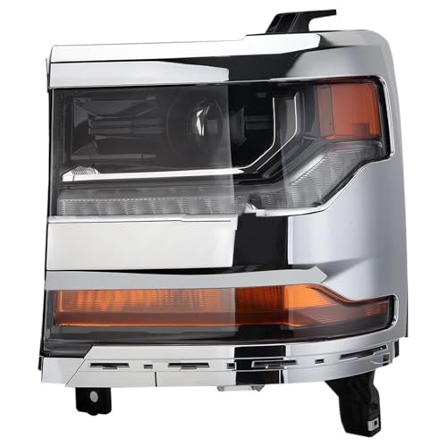 Phare antibrouillard Silverado 2016-2018 optique xénon HID feu de jour clignotant gauche argent