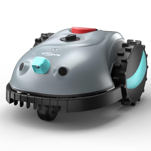 Image of 2026 New YARDCARE V100 Smart Lawn Mower Robot, Visual Navigation Obstacle Avoidance Lawn Mower Robot with Adjustable Cutting Height & Low Noise Operation for Lawn Up to 1600 Sq.Ft