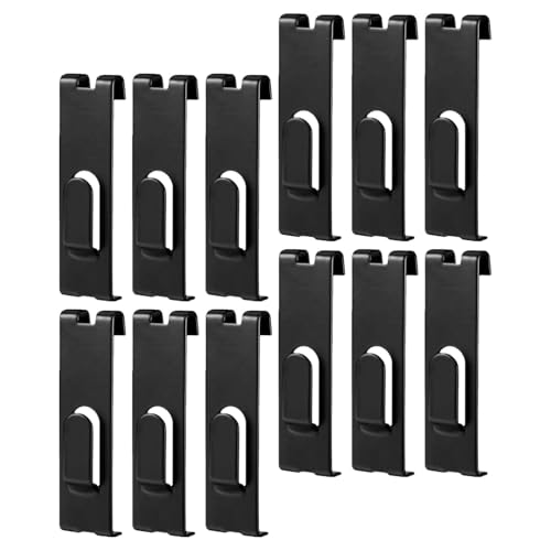 TOYANDONA 12 Piezas Ganchos de Rejilla...