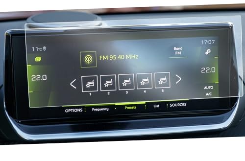 Protecteur d'écran Peugeot 208 2008 e-2008 protège votre système d'infodivertissement tactile 10"