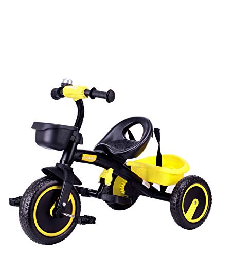 Image of LuvLap Joy Baby Tricycle Yellow
